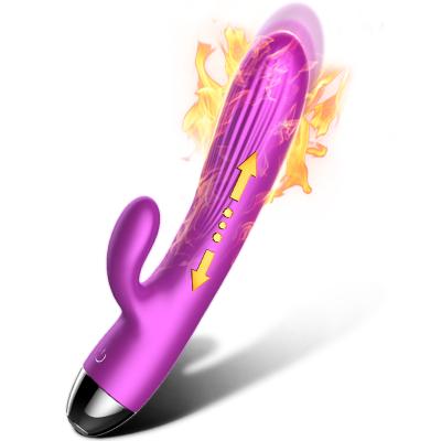 ExotiKiss X7 - Şarjlı Akıllı Isıtmalı ve Manyetik İleri Geri Hareketli Güçlü Titreşimli G-Spot ve Klitoris Uyarıcı 2 in 1 Vibrator