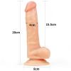 20 CM Geliştirilmiş Gerçekçi Doku Realistik Penis - The Ultra Soft Dude