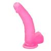 ExotiKiss 20 CM Jel Dokulu Yumuşak Dildo Penis - Jelly Studs Crystal Dildo Large