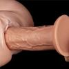 ExotiKiss 28 CM Fisting Gerçekçi Kalın Anal Titreşimli Dildo - Realistic Long Vibrating Dildo