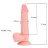 ExotiKiss ABNER Dildo Gerçekçi Et Dokusunda Realistik Penis 21 CM