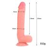 ExotiKiss BIG SIZE Dildo Gerçekçi Et Dokusunda Büyük Boy Realistik Penis 27 CM