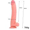 ExotiKiss BIG SIZE Dildo Gerçekçi Et Dokusunda Büyük Boy Realistik Penis 30.5 CM