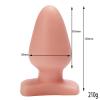 LIFELIKE VIBE Ultra Realistik Dokulu Vantuzlu Anal Butt Plug 12 CM - Ten Rengi