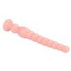 LIFELIKE VIBE Ultra Realistik Dokulu Boğumlu Anal Butt Plug 27 CM - Ten Rengi