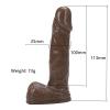 ExotiKiss MINI Dildo Gerçekçi Et Dokusunda Realistik Zenci Penis 11 CM - Brown