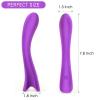 TOP Anal ve G Nokta Uyarıcı Su Geçirmez Wand Massager Vibratör Dildo