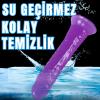 UNIQUE Realistik Dokuda Dildo Vantuzlu Gerçekçi Yapay Penis 21 CM