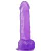 20 CM Jel Dokulu Yumuşak Dildo Penis - Jelly Studs Crystal Dildo Large