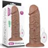 ExotiKiss 28 CM Gerçekçi Kalın Anal Fisting Melez Titreşimli Dildo - Realistic Chubby Vibrating Dildo