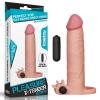 7.5 CM Dolgulu Gerçekçi Ten Doku Titreşimli Penis Kılıfı - Pleasure X-Tender