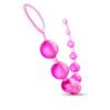 Anal Beads Pull Ring Tutma Halkalı Dereceli Toplar Silikon Pembe Anal Boncuk