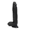 ExotiKiss BIG SIZE Dildo Gerçekçi Et Dokusunda Büyük Boy Realistik Zenci Penis 31 CM