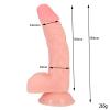 ExotiKiss DANIEL Dildo Gerçekçi Et Dokusunda Realistik Penis 18 CM