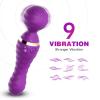 ExotiKiss FREEXA 360° Dönebilen Esnek Kafalı Magic Wand Massager Orgazm Vibratör - Mor