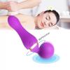 ExotiKiss FREEZA 360° Açılı Magic Wand Massager Çok Sessiz Masaj Aleti - Mor