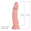 ExotiKiss HARDY Dildo Gerçekçi Et Dokusunda Testissiz Realistik Anal Penis 18 CM