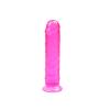 ExotiKiss JELLY DILDO Ultra Yumuşak Dokulu Dildo Testissiz Jel Dokulu Realistik Penis 18 CM - Küçük