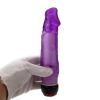 ExotiKiss LIFELIKE VIBE Güçlü Titreşimli Jel Dokulu Klasik Vibratör Penis 21 CM - Mor