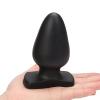 LIFELIKE VIBE Ultra Realistik Dokulu Vantuzlu Anal Butt Plug 12 CM - Siyah