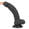 ExotiKiss MARSHALL Dildo Gerçekçi Et Dokusunda Realistik Zenci Penis 21 CM