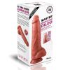 Exotikiss Master Perfection Dildo Austin - Ultra Yumuşak Çift Katmanlı Damarlı Realistik Yapay Penis