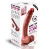 Exotikiss Master Perfection Dildo Steve - Ultra Yumuşak Çift Katmanlı Mavi Damarlı Büyük Boy Realistik Yapay Penis