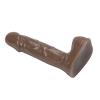 ExotiKiss MINI Dildo Gerçekçi Et Dokusunda Realistik Zenci Penis 11 CM - Brown