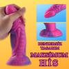 MYST COLOR Dildo Dragon Monster Starry Yumuşak Kalın Realistik Yapay Penis