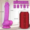 MYST COLOR Dildo Parlak Simli Ultra Yumuşak Pembe Realistik Yapay Penis