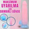 NEON ELITE Glow in the Dark - Karanlıkta Parlayan Dildo Ultra Yumuşak Realistik Yapay Penis