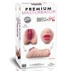 Exotikiss Premium Masturbator Daria - Realistik Dokulu Oral Anal Vajinal 3 in 1 Titreşimli Suni Vajina