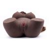 Exotikiss Premium Torso Masturbator - Ultra Mega Boy Zenci Realistik Manken Oral Anal Vajinal 3 in 1 Suni Vajina 11 KG