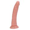 ExotiKiss PRETTY BOY Dildo Jel Dokulu Testissiz Yumuşak Penis 20 CM - Flesh