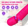 PRIME TOYS Artemis Çok Güçlü Titreşimli Masaj Vibratör Göğüs ve Klitoris Uyarıcı Wand Massager