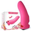 PRIME TOYS Aurora Şarjlı G Nokta ve Klitoris Uyarıcı Parmağa Takılabilir Mini Vibratör - Pembe