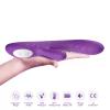 PRIME TOYS Spark Isıtmalı Klitoris ve G Spot Uyarıcı 2 in 1 Rabbit Vibratör - Mor