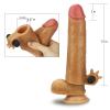 Ultra Gerçekci Klitoris Uyarıcılı Penis Kılıfı - Revolutionary Silicone Nature Extender